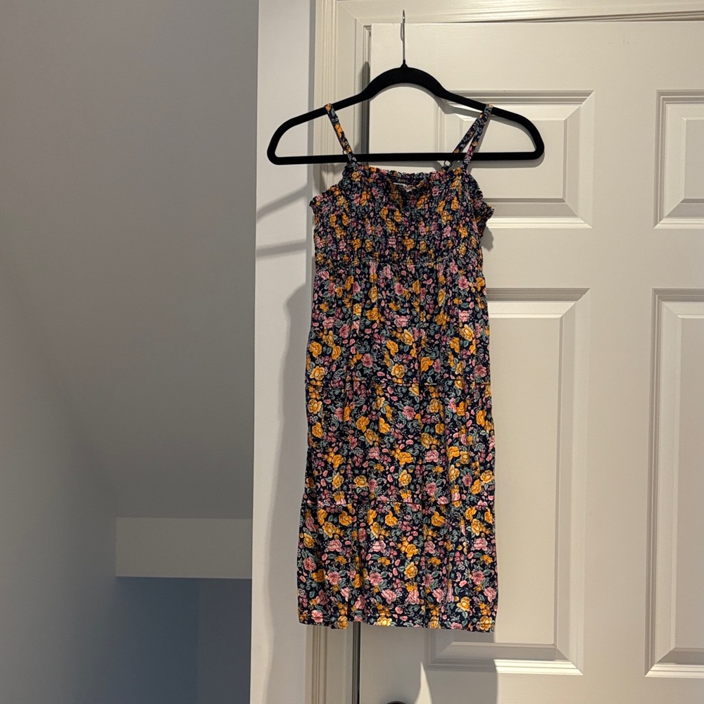 Old Navy Girls Floral Spaghetti Strap Dress